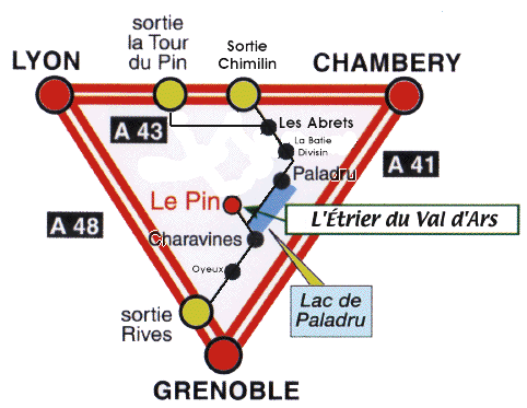 Triangle Chambery/Grenoble/Lyon